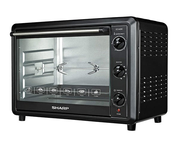 SHARP 60L Electric Oven - EO-60K-3 - Limited Stock - LIMITED STOCK