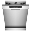 AEG 13 Place Setting Free Standing Stainless Steel Dishwasher - FFB72600ZM