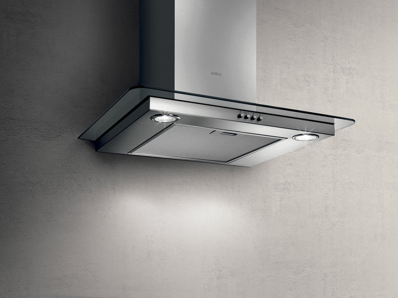 ELICA FLAT-GLASS 60cm Wall-Mounted Hood - FLAT-GLASS-IX/A/60 - Pre Xmas Sales Till 15 Dec or Until Stock Last - LAST ON DISPLAY