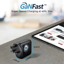 PROMATE 90W Power Delivery GaNFast™ Charging Adaptor - GANPORT4-90.UK-BK