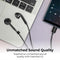 PROMATE Designed USB-C Stereo Earphones with Mic & Volume Control - GEARPOD-C2