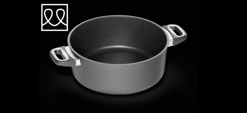 AMT GASTROGUSS Casserole with side handles 28 x 12 cm : Induction - I-1228-E-Z500 -L