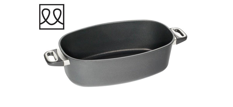 AMT GASTROGUSS Jumbo Roasting Dish 40 x 24cm : Induction - I-4024-E-Z500-L - Limited Stock - Pre Xmas Sales Till 15 Dec