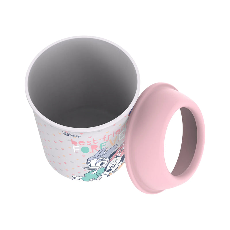 COSMOPLAST 5L Disney Mickey & Friends Girls round dust bin - IFDIMFGDB002