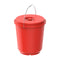 COSMOPLAST EX Round Plastic Bucket with Steel Handle (3L / 5L / 10L / 15L / 18L / 20L / 26L) - IFHHBU Series