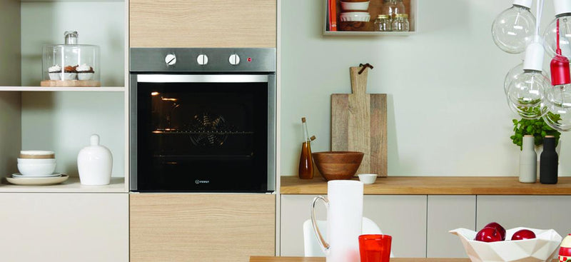 INDESIT 66L Multifunctional Ventilated 60cm Oven - IFW5530IX