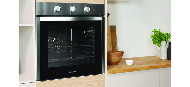 INDESIT 66L Multifunctional Ventilated 60cm Oven - IFW5530IX