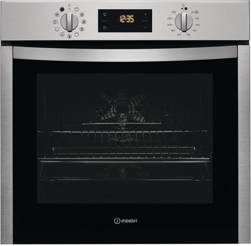 INDESIT 71L Multifunctional 60cm Oven - IFW5844CIX