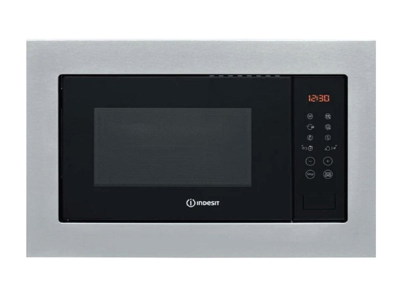 INDESIT 25L Built in Microwave Grill - MWI125GXUK -  RL Exclusive