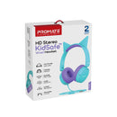 PROMATE HD Stereo KidSafe Wired Headset - JEWEL