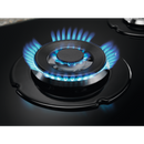 ELECTROLUX 90cm Built-In Gas on Glass Hob with 5 Burners and Cast Iron Support - KGG95375K