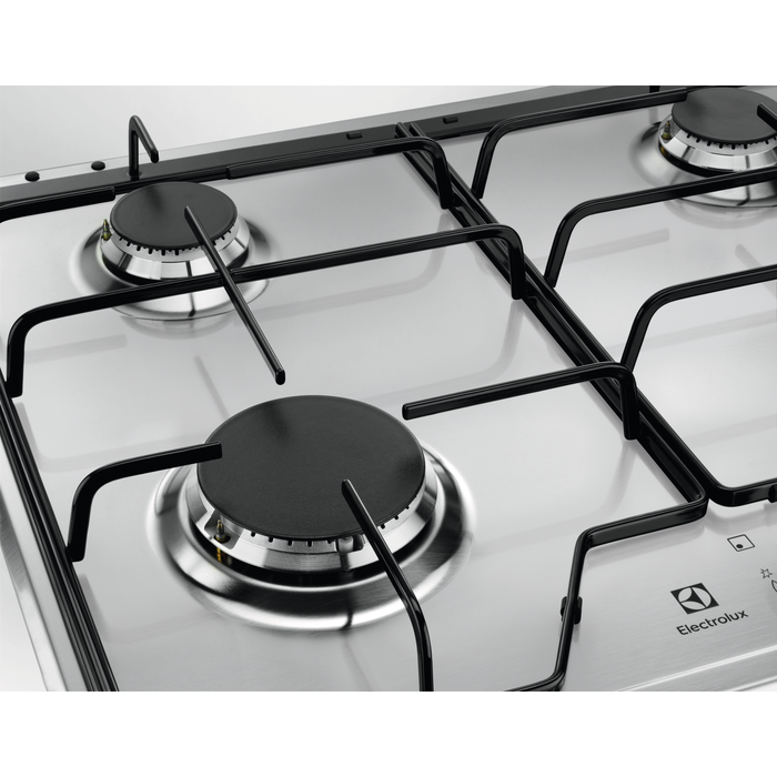 ELECTROLUX 60cm Built In Gas Hob with 4 Burners - KGS6424X