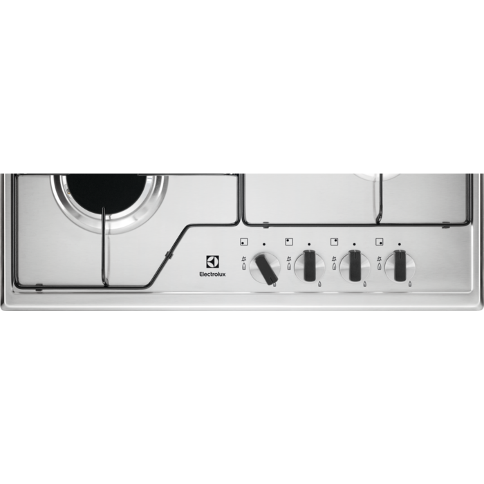 ELECTROLUX 60cm Built In Gas Hob with 4 Burners - KGS6424X