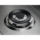 ELECTROLUX 90cm Built-In Gas Hob Inox with 5 Burners and Cast Iron Support - KGS9536X