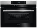 AEG 43L Compact 60cm Convection Built-in Oven with Microwave Grill - KMK76100M - Last unit @ Bagatelle Concept