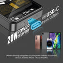 PROMATE 20W Transparent MagSafe Wireless Charging Power Bank - LUCIDPACK-10.BLACK