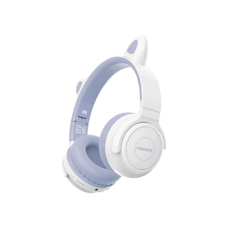 PROMATE KidSafe Kawaii Style Wireless Kids Headphone - PANDA.LAC