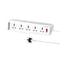 PROMATE 10AC Socket Space Efficient Power Strip with USB Ports 5M - POWERMATRIX-5M