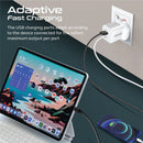 PROMATE 33W Super Speed Wall Charger with Quick Charge 3.0 & USB-C Power Delivery - POWERPORT-PDQC3.UK-WT