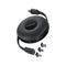 PROMATE 3-in-1 Retractable Magnetic Charging Cable - QUIVER.BLACK