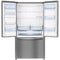 AEG 536L Freestanding French Doors Stainless Steel No Frost Fridge with Water Dispenser - RMB76312NX - Showroom Display Promo till stock last