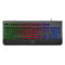 VERTUX Rapid Response Wired Semi-Mechanical Gaming Keyboard - RAIDKEY.EN