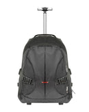 PROMATE Heavy Duty All-Terrain Traveler Trolley Laptop Backpack 18 Inch with Adjustable Handle - ROVER-TR.BLACK