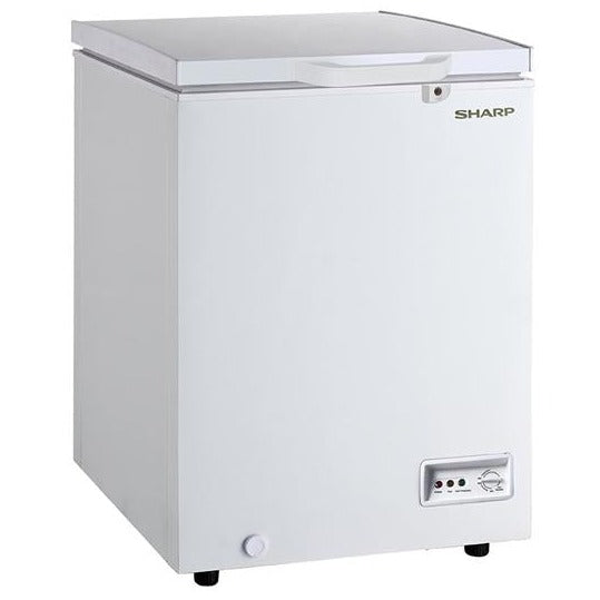 SHARP 130L/93L E Chest Freezer White - SCF-K130XJ-WH2