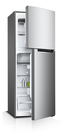 SHARP 260L/197L A+ Top Mount Refrigerator 2 Door Inox No Frost - SJ-HM260-SS2