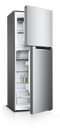 SHARP 260L/197L A+ Top Mount Refrigerator 2 Door Inox No Frost - SJ-HM260-SS2