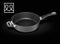 AMT GASTROGUSS Braise Induction Pan with handle and side handle 28cm - I-828GS-E