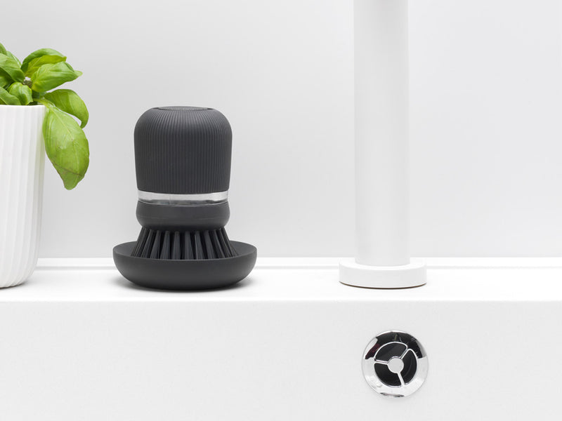 BRABANTIA Soap Dispensing Dish Brush - limited stock