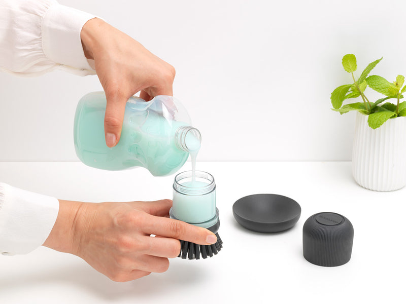 BRABANTIA Soap Dispensing Dish Brush - limited stock