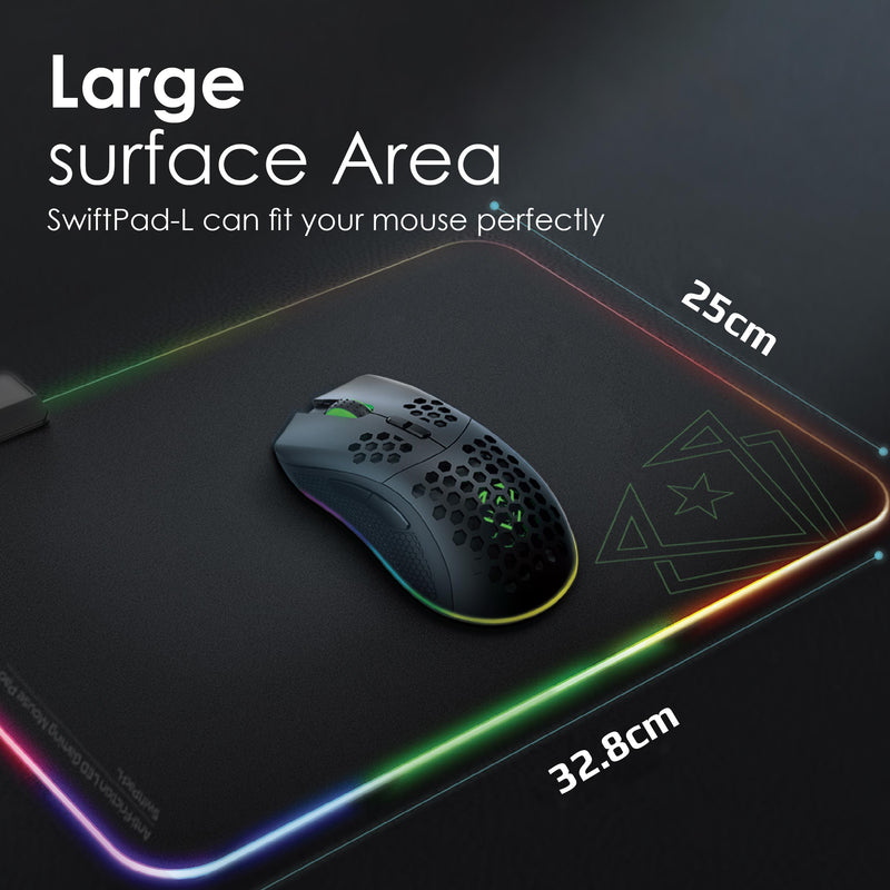 VERTUX Gaming Mouse Pad, SwiftPad-L