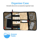 PROMATE Multi-Purpose Travel Electronic Accessory Organizer Pouch - TRAVELPACK-L