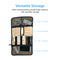 PROMATE Multi-Purpose Travel Electronic Accessory Organizer Pouch - TRAVELPACK-L