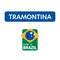 TRAMONTINA 10″ [25cm] Churrasco Butcher/Fluted Knife Black 24658/100