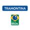 TRAMONTINA 8" [20cm] Stainless Steel Knife with Brown Polywood Handle - 21191/098