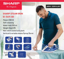 SHARP 2180W Non-Stick Soleplate Steam Iron - EI-SU11-B3