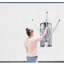 BRABANTIA 24m WallFix Dryer + Protection/Storage Box Metallic Grey - 475924