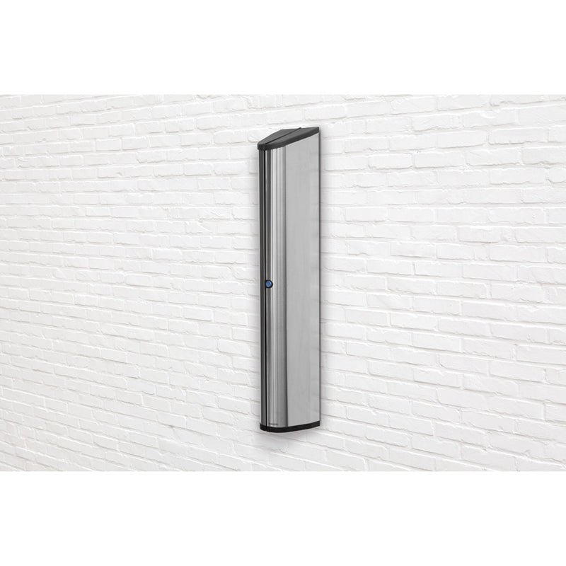 BRABANTIA 24m WallFix Dryer + Protection/Storage Box Metallic Grey - 475924
