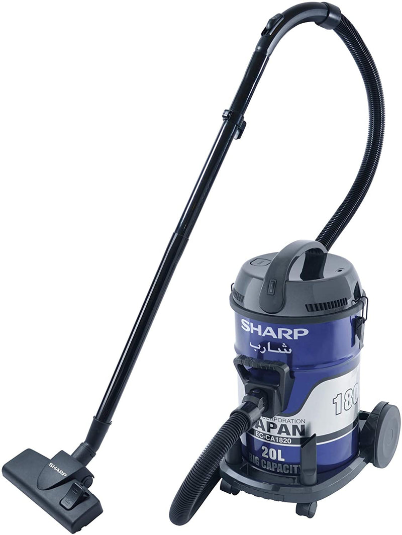 SHARP Barrel Canister Dry Blue Vacuum Cleaner 1800W - EC-CA1820-Z