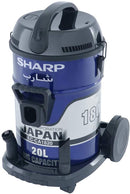 SHARP Barrel Canister Dry Blue Vacuum Cleaner 1800W - EC-CA1820-Z