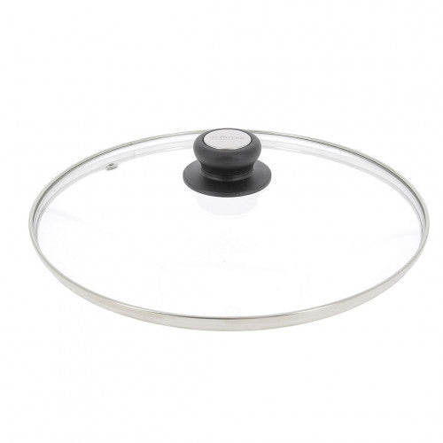 DE BUYER Glass Lid with Bakelite/Stainless steel Knob 32 cm - 4112.32 - New Arrival 2025