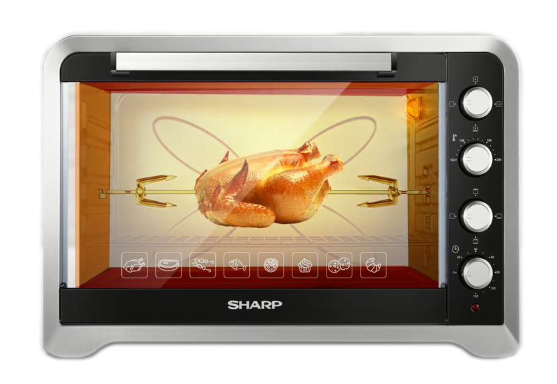 SHARP 100L Jumbo Electric Oven - EO-G120-K3