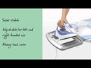 BRABANTIA Ironing Board Type B - 124 x 38cm - for Steam Iron