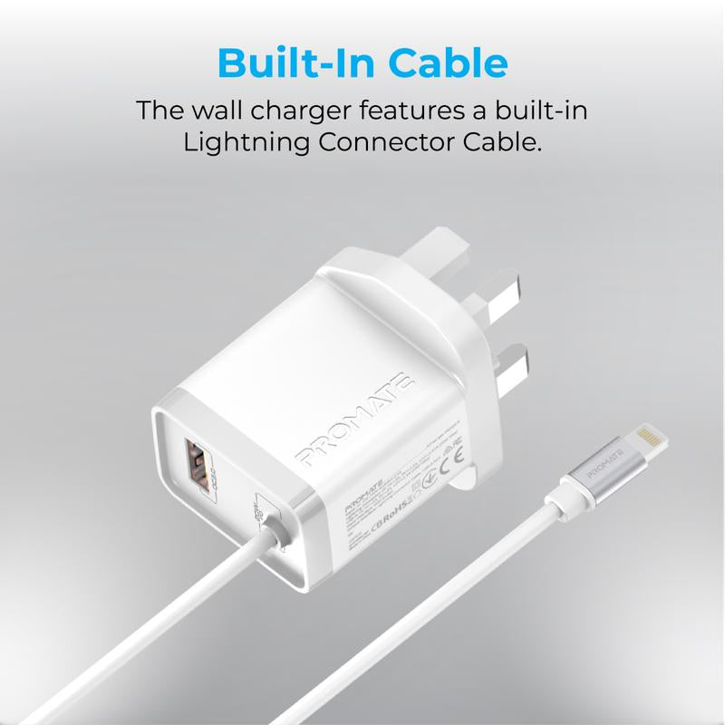 PROMATE 20W Ultra-Fast Charging Wall Charger - ICHARGE-PDQC3