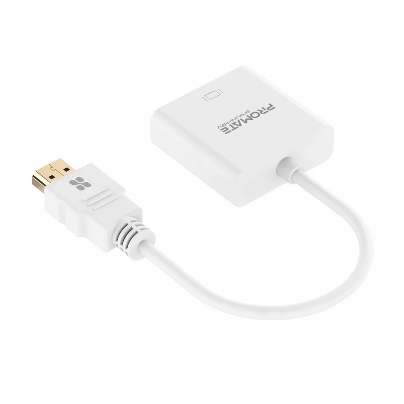 PROMATE HDMI to VGA Adaptor Kit - PROLINK.H2V-WHITE