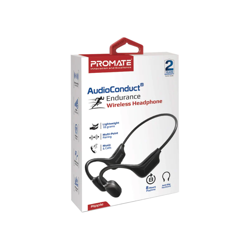 PROMATE AudioConduct® Endurance Wireless Headphone - RIPPLE