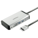 PROMATE 13-in-1 MacBook Docking station with 150W Power Adapter & 4K@60Hz MST Dual Display - VERSAHUB-MST
